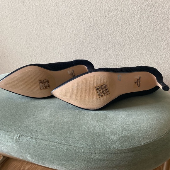 Black Bootie Heels - Picture 2 of 5